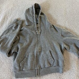 Brandy Melville Cropped Zip up
